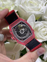 Richard Mille RM67-02 Red Carbon Best Replica Watch Weight 37 Grams 38.7??47.52mm - Image 8