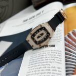 Richard Mille RM007 Replica 1:1 Watch Rose Gold With Full Stone 36mm - Image 2