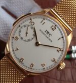 Replica IWC YLF Portuguese IW5242 RG Mesh Bracelet A52010 - Image 2