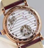 Replica Cartier Rotonde De Cartier Tourbillon RG Leather Strap - Image 5