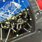 Richard Mille RM35-01 Rafael Nadal Carbon NTPT Copies Watches Red Rubber Strap ZF Factory 49,9x43mm - Image 8