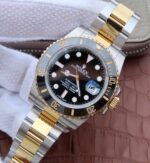 Replica Rolex Submariner 116613 LN Noob Black Dial SS/YG Bracelet A3135 - Image 2