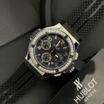 Hublot Replica 1:1 Watch Big Bang Chronograph With Diamond Bezel 44mm - Image 2