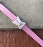 Replica Cartier High Jewelry Watches WJ306014 Pink Dial Pink Fabric Strap - Image 6