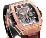 Hublot SPIRIT OF BIG BANG Chronograph, 45 mm Textured rubber strap(1:1 replica) - Image 4