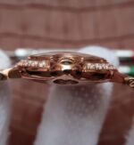 Replica Cartier Ballon Bleu 28mm RG Diamonds Bezel White Dial Bracelet Ronda Quartz - Image 4