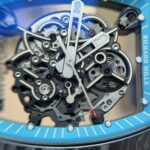 Richard Mille RM055 Full Carbon White Rubber Strap Replica 1:1 Watch 45mm - Image 8