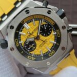 Replica Audemars Piguet JF Royal Oak Offshore Diver Chronograph Yellow A3126