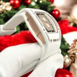 Richard Mille High End Watch Replicas RM07 White Ceramic Women s Bezel Diamonds 36mm - Image 4