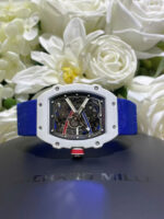 Richard Mille Best Replica Watch RM67-02 White Carbon Weight 37 Grams 38.7??47.52mm