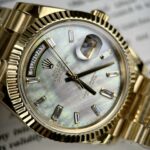 Rolex Day-Date Clone Watch Mother Of Pearl Dial TW Factory 40mm - Image 4