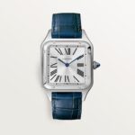 fake cartier watch Santos-Dumont large model high autonomy quartz movement(1:1 replica)