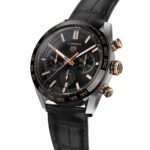 TAG Heuer Replica Watch Carrera Chronograph Automatic 44 mm Steel Gold & Ceramic(1:1 replica) - Image 2