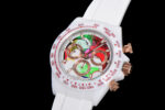 Rolex Daytona-AET x ROLEX x Picasso Crossover-Charles the Great-White(1:1 replica) - Image 4