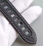 Replica Omega Speedmaster Moonwatch Co-Axial Chronograph Sedna Black Leather A9300 - Image 7