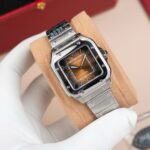 Cartier Santos WSA0065 Best Copies Watch Women Dial Brown BV Factory 35mm