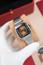 Cartier Santos WSA0065 Best Copies Watch Women Dial Brown BV Factory 35mm