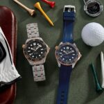 Seamaster Diver 300M Co-Axial Master Chronometer 42mm Two-Tone Sedna Gold Blue Dial On Rubber Strap(1:1 replica) - Image 2