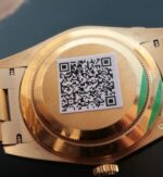 Replica Rolex Day-Date 40mm 228235 YG Noob White Textured Dial YG Bracelet A3255 - Image 5