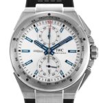 IWC Ingenieur  Chronograph Racer Silver Dial Rubber Strap 46mm Men’s Watch IW378509(1:1 replica)