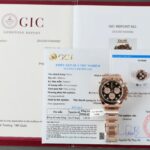 Rolex Daytona Copies Watch Custom Gold Wrapped 18K + Movement Calibre 4131 40mm