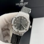 Hublot Replica Watch Classic Fusion Womens Gray Dial HB Factory 33mm - Image 2
