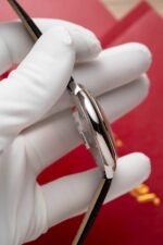 Cartier Replica Watch Ballon Bleu Men s White Dial Leather Strap 42mm - Image 7