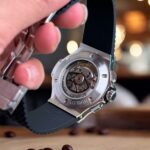 Hublot Replica 1:1 Watch Big Bang Chronograph Titanium Black Ceramic Bezel 44mm - Image 6