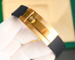 Rolex Logbook Full Luxury-Roman Diamond Dial-18k Nano-Technology 41MM-Golden(1:1 replica) - Image 9