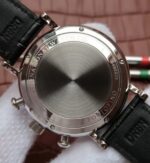 Replica IWC Portofino Chrono IW391019 Blue Dial Leather Strap - Image 6