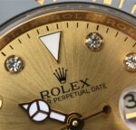Replica Rolex Submariner 116613 LN Diamonds Markers YG Dial SS/YG Bracelet Eat2836 - Image 4