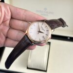 Patek Philippe Replica Watches Calatrava 5227R Leather Strap 3K Factory 39mm - Image 3