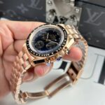 Omega Best Copies Watch SpeedMaster MoonWatch Rose Gold OM Factory 42mm - Image 5