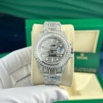 Rolex GMT Master II Iced Out Replica Watch Swiss Movement AMG Factory 40mm - Image 2