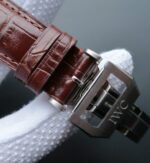 Replica IWC ZF Portuguese Chrono IW371404 Brown Leather Strap - Image 6