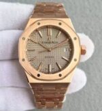Replica Audemars Piguet JF Royal Oak 37mm 15450 RG Gray Dial RG Bracelet A3120
