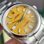 Rolex Clone Watch Oyster Perpetual 124300 Yellow Dial Clean Factory 41mm - Image 3