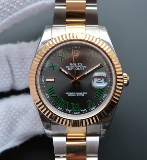 7EF5D169-79B1-3E6E-826C-198016E5DA45.jpg Replica Rolex DateJust II SS/YG Gray Dial on SS/YG Bracelet A3136 - Image 1