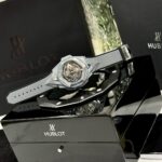 Hublot Replica 1:1 Watch Big Bang Sang Bleu ll Ceramic Gray Factory BBF 45mm