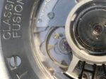 Replica Hublot Classic Fusion 42mm RG JJF Blue Dial Blue Gummy Strap A2892 - Image 11
