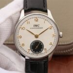 Replica IWC ZF Portuguese IW545405 White   Black Dial A6498