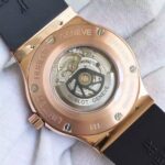 Replica Hublot Big Bang Classic Fusion RG Black Dial Rubber Strap RG Bezel Black A2824 - Image 6
