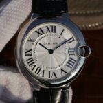 Replica Cartier TWF Ballon Bleu 46mm White Textured Dial MIYOTA9015