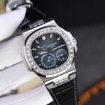 Patek Philippe Nautilus 5724 Blue Dial Replica Watch Full Function PPF Factory 40mm