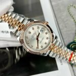 Rolex Replica Watch DateJust 126331 Gold Wrapped Sliver Dial GM Factory 41mm - Image 2