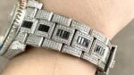 Rolex Submariner Special Diamonds – Iridescent Diamonds – All Diamonds – 40mm(1:1 replica) - Image 9