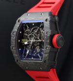 Richard Mille Rm35-02 Red Imitation Watches Carbon Super Light 77 GRams ZF Factoy 44mm - Image 5