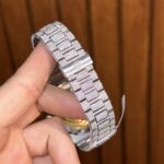 Patek Philippe Replica 1:1 Watch Nautilus 5719 Full Diamond Moissanite Hong Kong 40mm - Image 9