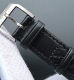 Replica IWC Ingenieur Chrono IW380702 Gray Dial Leather Strap - Image 7