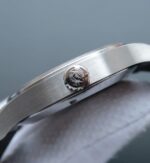 Replica IWC MKF Mark XVII Black Dial Black Leather Strap A2892 - Image 3